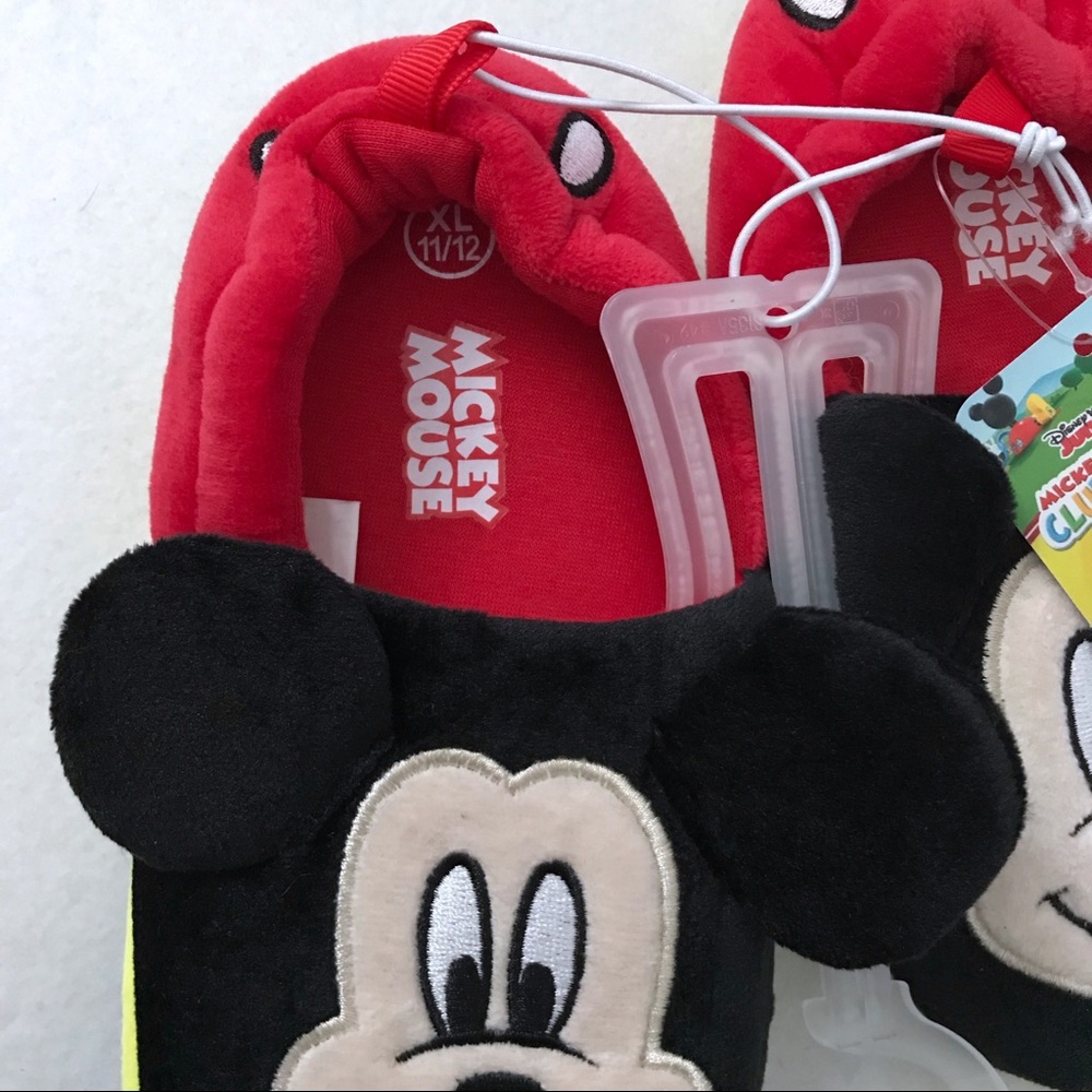 Disney Junior NWT Mickey Mouse Slippers XL (11/12) - Picture 6 of 7